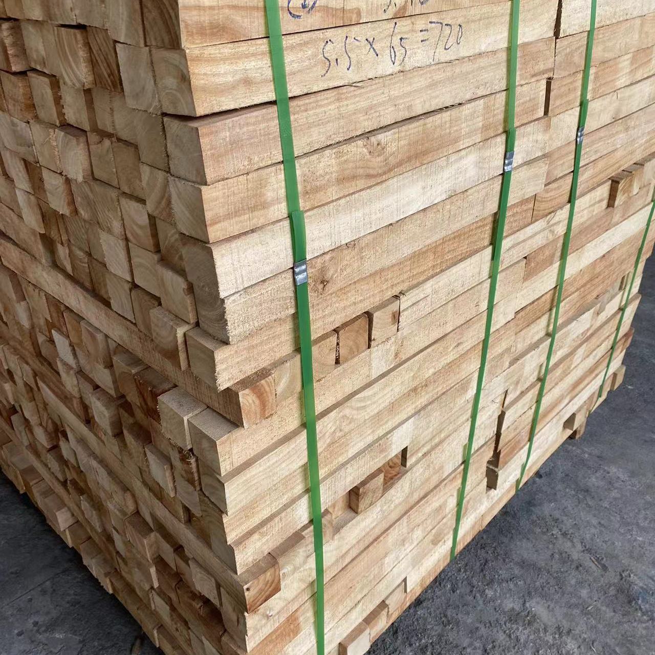 工厂批发海南橡胶木木方 实木家具方条 楼梯立柱木方条 全国批发