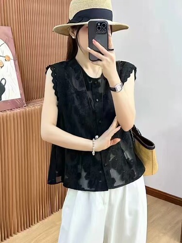 【6.30慧姐大码女装】2026新款半袖PYR胖850-7025