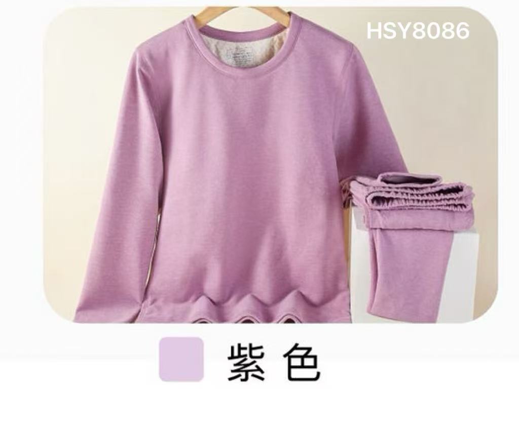 【10.13慧姐大码女装】2025新款羊绒护膝套装HSY8086-