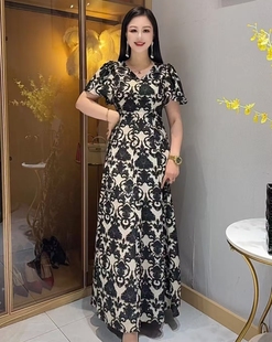 2025新款 女装 连衣裙QY9123 7.21慧姐大码