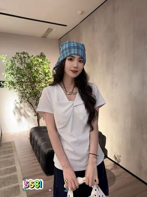 【6.25慧姐大码女装】2026新款半袖DTT5581-