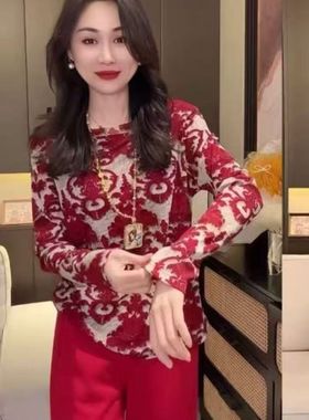 【12.20慧姐大码女装】2025新款上衣YM伊6635-1-