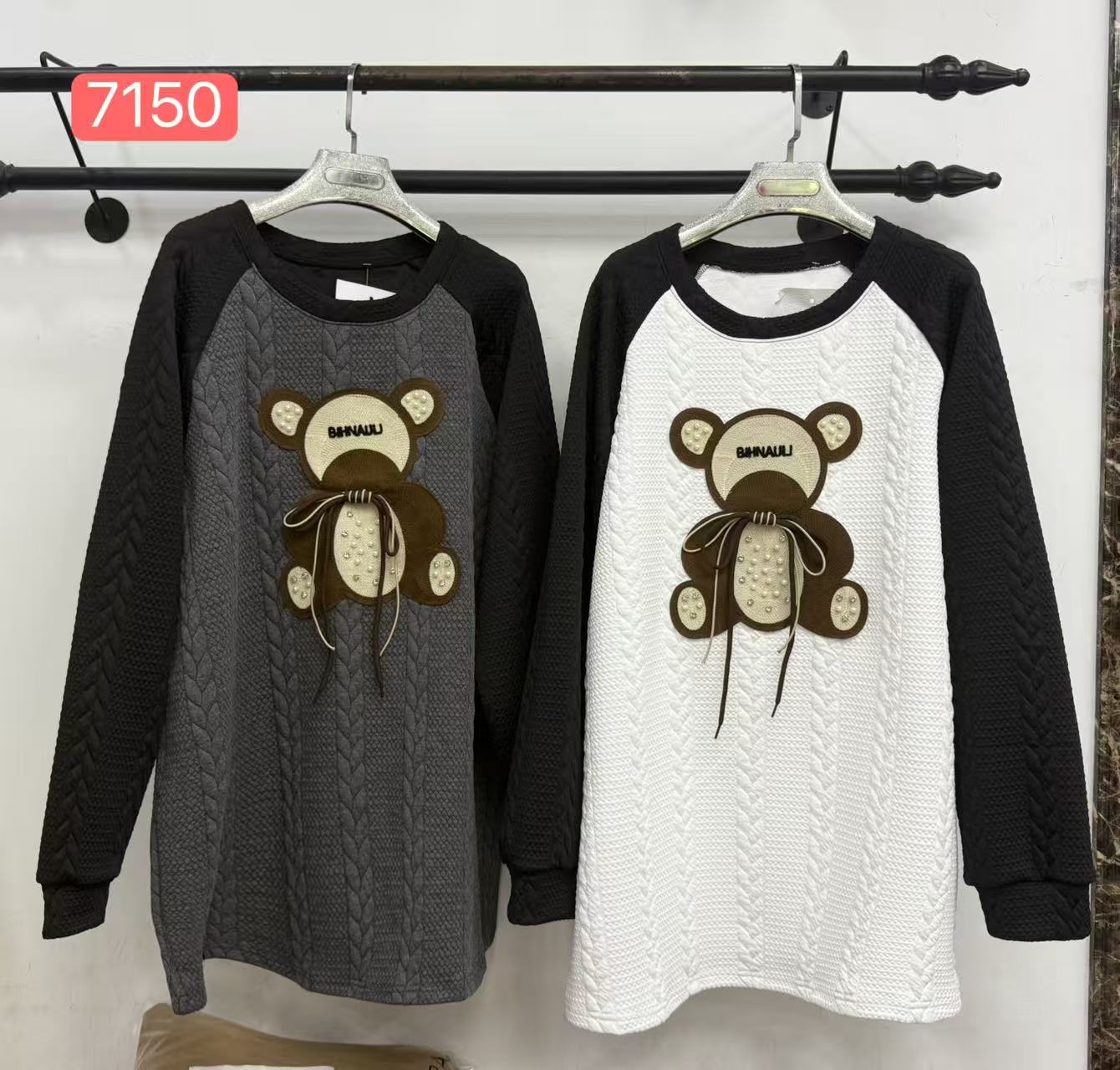 【10.3慧姐大码女装】2025新款大版卫衣BBJ7150-