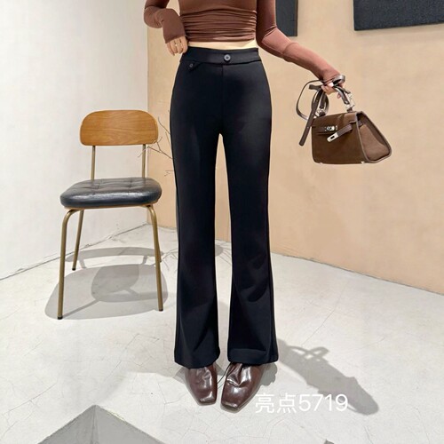 【9.2慧姐大码女装】2026秋款裤子LD亮5719-