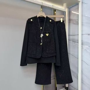 【12.26慧姐大码女装】2025新款雪花妮三件套XYJ1111-