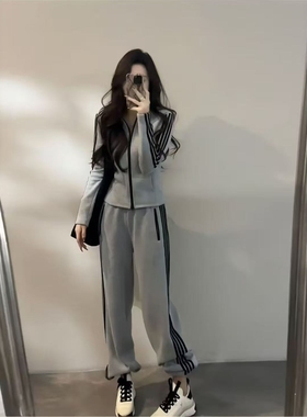 【12.30慧姐大码女装】2025新款加绒套装XQGG9886-