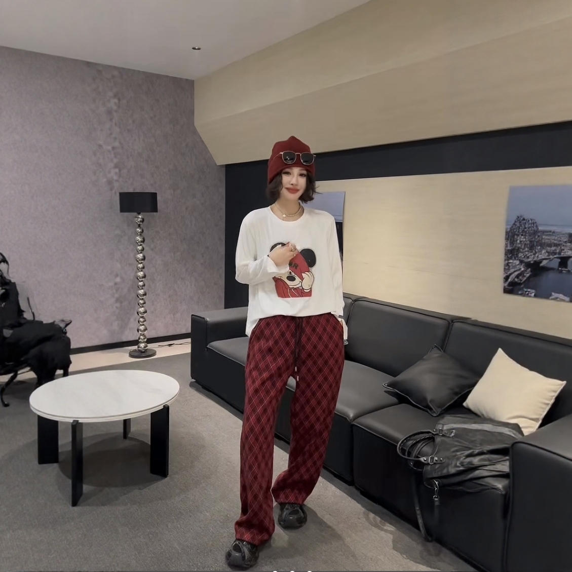 【12.10慧姐大码女装】2025新款裤子PHH1861-7165