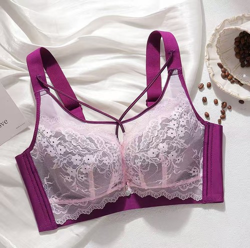 【12.2慧姐大码女装】2025新款交叉文胸HSY292-