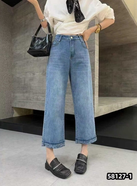 【1.17慧姐大码女装】2025新款裤子NN58127-