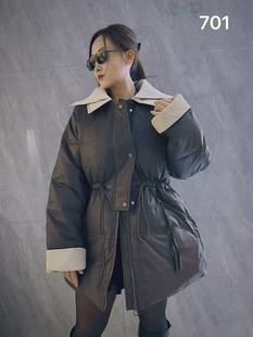 2025新款 女装 皮棉服外套CM魅701 12.10慧姐大码