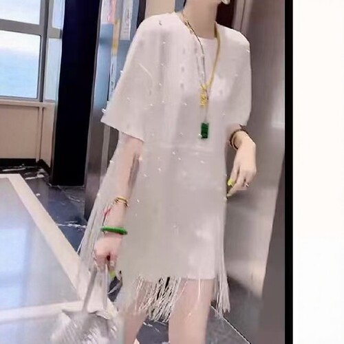 【7.3慧姐大码女装】2026新款连衣裙YMF6870-