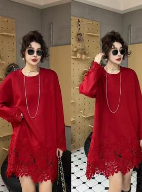 【12.11慧姐大码女装】2025新款太空棉大版上衣YDD24225-