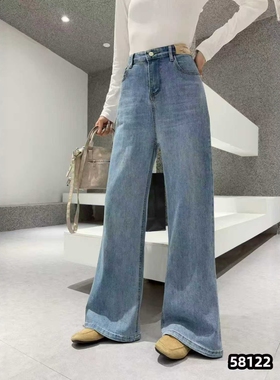 【1.15慧姐大码女装】2025新款裤子NN宁58122-7150