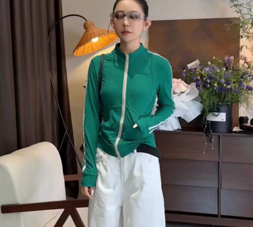 【4.29慧姐大码女装】2026新款开衫运动外套PYY6128-