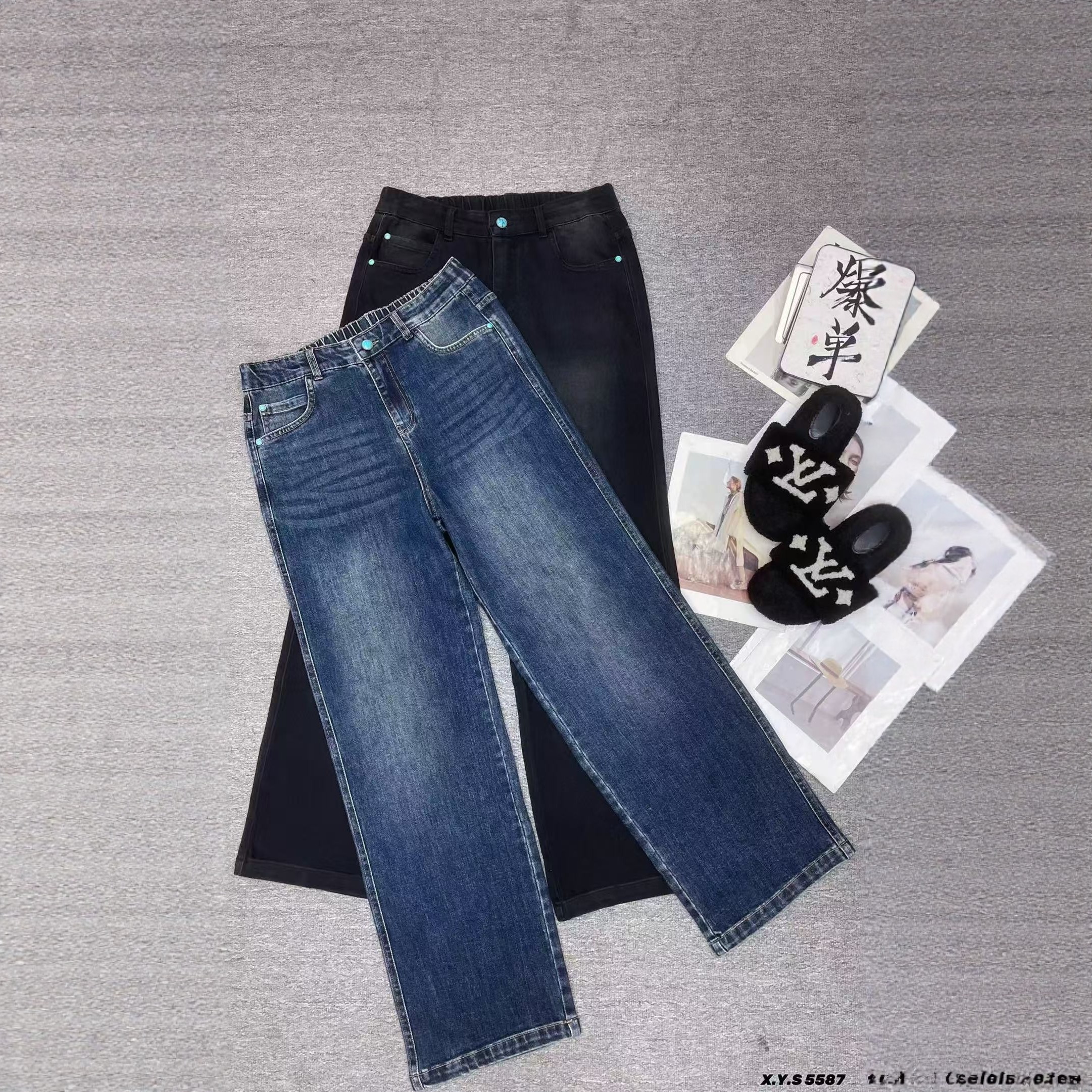 【12.16慧姐大码女装】2025新款款裤子XYS速5587-7170