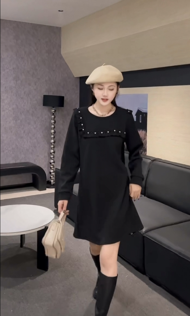 【12.1慧姐大码女装】2025新款连衣裙XY洋9863-