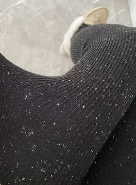 【12.18慧姐大码女装】2025新款星空螺纹棉裤500克HLG-