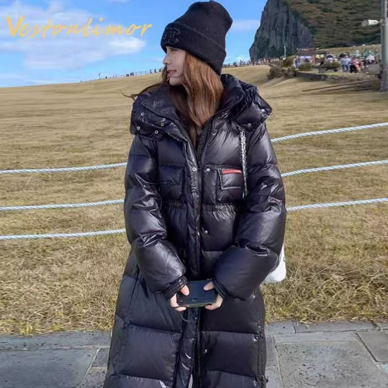 【11.11慧姐大码女装】2025新款大长款免洗羽绒服HXS99255-