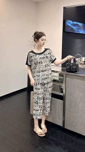【6.2慧姐大码女装】2026新款套装YMR1355-7026