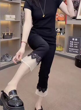 【4.21慧姐大码女装】2026新款裤子JYT55100-7027