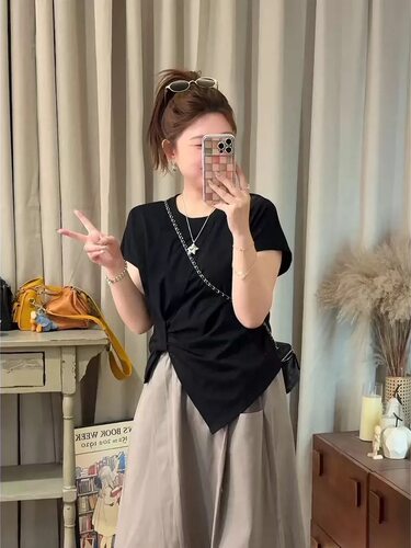 【4.8慧姐大码女装】2026新款半袖PYY6098-