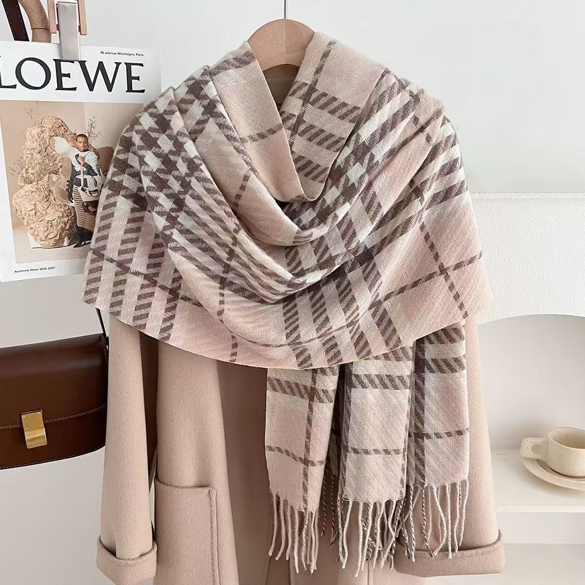 【11.3慧姐大码女装】2025新款围巾HSY-