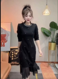 连衣裙HM妹10206 2025新款 女装 7138 12.18慧姐大码