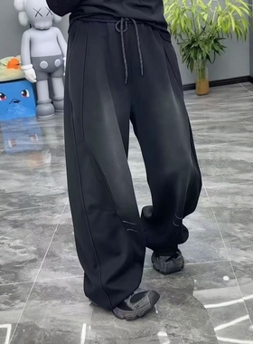 【11.12慧姐大码女装】2025新款弯刀扎染裤子QSHF99515-