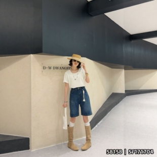 3.24慧姐大码 子NN58158 女装 裤 7045 2026新款