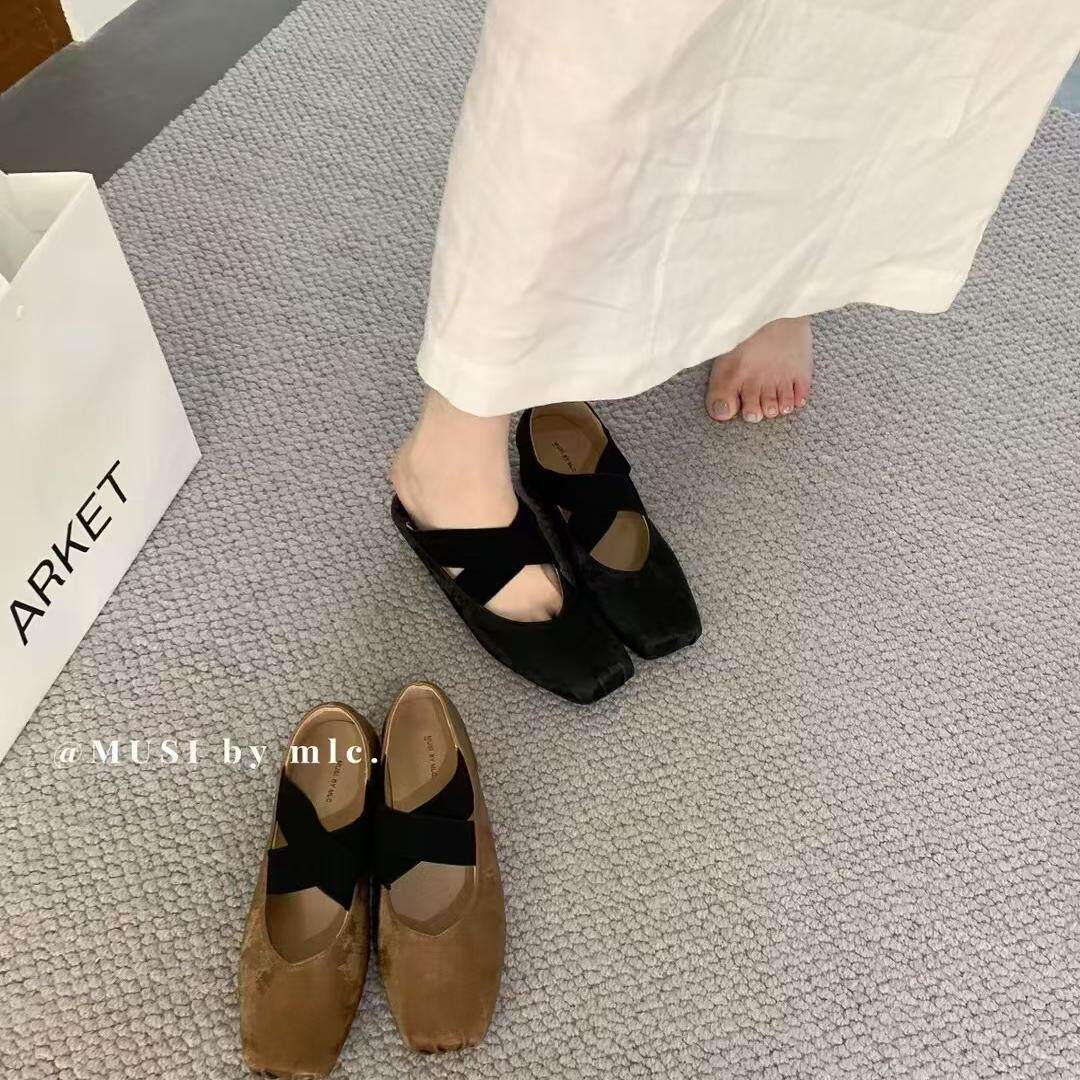 软底配裙子新中式秋冬玛丽珍鞋