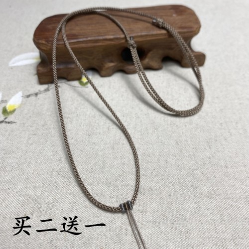 手工编织翡翠玉佩吊坠挂件绳子