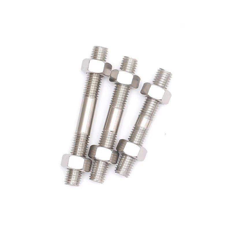 不锈钢304双头螺丝螺母套装组合两头牙螺栓丝杆螺M6M8M10M12M16mm,五金/工具,螺柱,淘宝优惠券,粉丝福利购,淘宝优惠卷