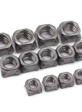 B型四角焊接螺母四方点焊通止规GB13860高强度焊接M4M5M6M8M10M12