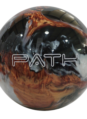 美国PYRAMID专用保龄球“PATH”系列直线球飞碟球8-16磅黑银焦糖