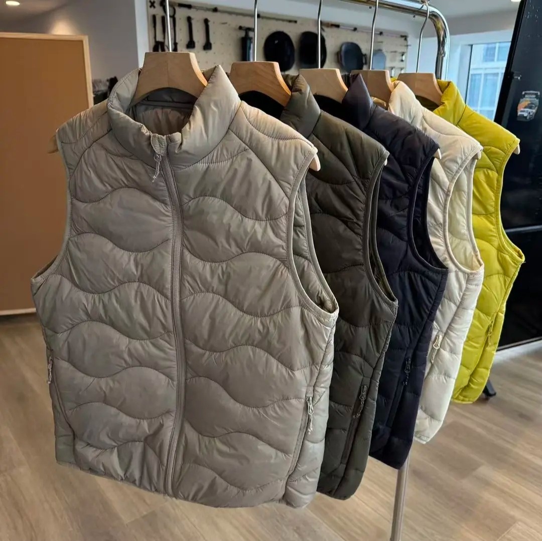 25秋冬新款葫芦格绗缝轻量化轻薄棉马甲男女同款百搭休闲保暖马甲,男装,常规马甲,淘宝优惠券,粉丝福利购,淘宝优惠卷