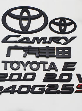 凯美瑞240CAMRY2.52.0黑色车标