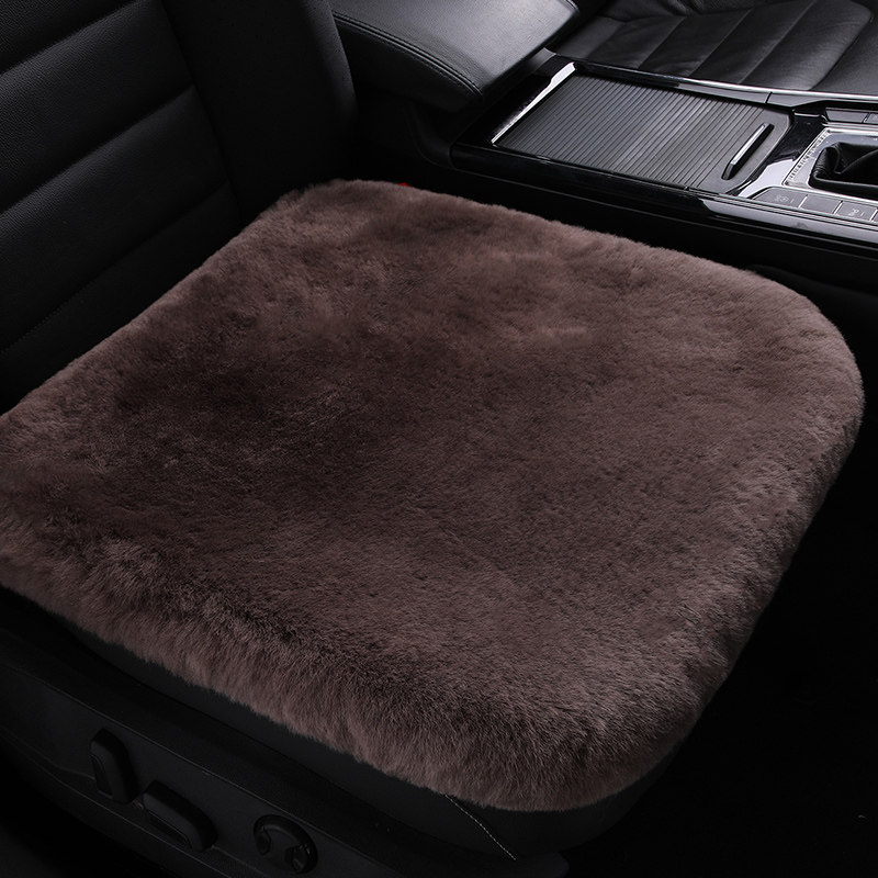 澳洲纯羊毛，整张羊皮裁剪车坐垫