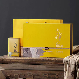 天目湖黄金茶高档礼盒四罐装明前特级溧阳天目湖白茶新茶上市春茶