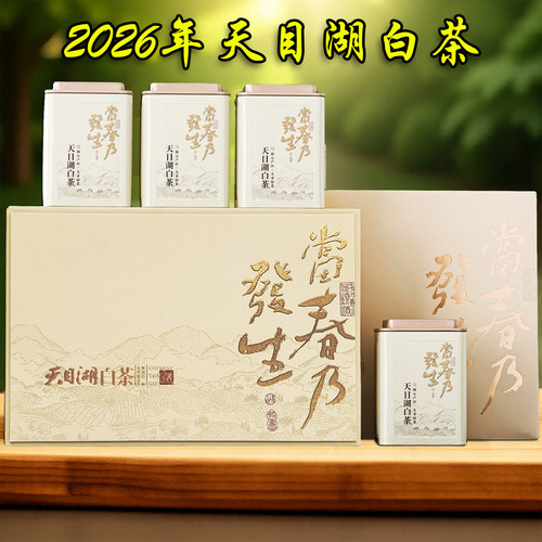 2026珍藏版白茶天目湖白茶叶包邮