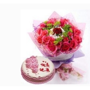 永顺县石堤镇万坪镇塔卧镇砂坝镇灵溪镇蛋糕店鲜花店配送生日蛋糕