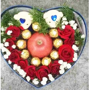 长沙天心区省政府南门口贺龙体育场黄土岭鲜花店蛋糕店配送玫瑰