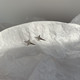 新哲美 S925纯银镀金十字流星耳钉女 简约精致镶钻耳饰设计感耳环