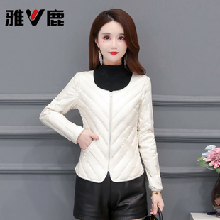 雅鹿羽绒内胆女轻薄修身内搭贴身马甲内穿保暖打底羽绒服2025新款