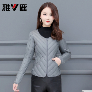 雅鹿羽绒内胆女修身轻薄贴身内穿保暖打底羽绒服马甲2026新款冬季