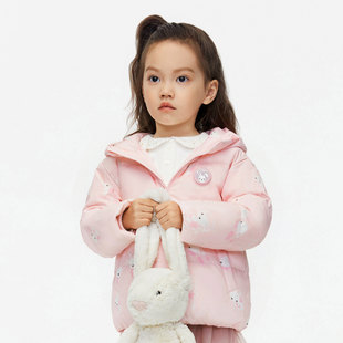 Bosideng 子供用ダウンジャケット冬のファッション宝少年少女ジャケットフード付き 3 プルーフダウンジャケット少年少女用