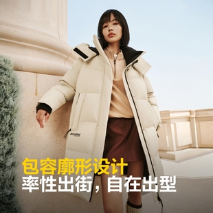 【蜜蜂退换货链接】波司登男女中长款时尚保暖加厚运动休闲羽绒服