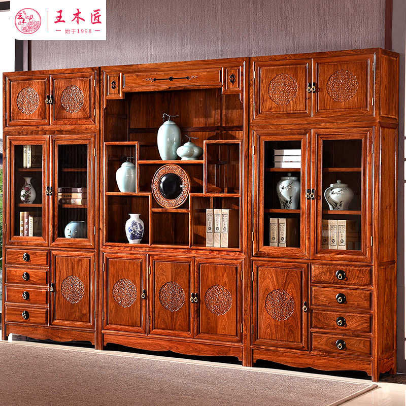 王木匠国标刺猬紫檀中式