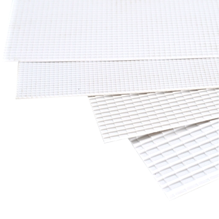 DIY沙盘建筑模型手工材料瓦顶仿瓦片瓦楞ABS板塑料板改造板台阶板