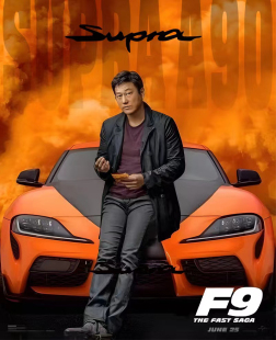 TM丰田速霸Supra A80 韩1/64 Time micro合金汽车模型速度与激情9