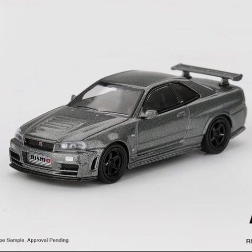 MINIGT 1:64 尼桑天际线GT-R NISMO BNR34 CRS 1160#合金汽车模型